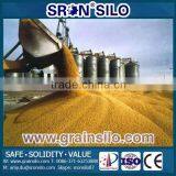 SRON ISO Certified Soybean Meal Storage Steel Silo With Screw Discharging Auger thumbnail-1