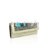 1258E-Newest Designer Crocodile PU Wallets Ladies 2013