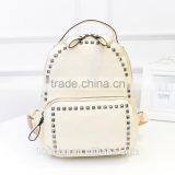 Hot Sale Korea Style Pu Leather Backpack for Girls/most Popular thumbnail-1