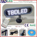 12v Car Led Message Display/led Car Message Display Sign thumbnail-1