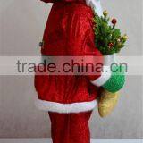 XM-A6186 Outdoor Plastic Giant Inflatable Standing Santa With Light up thumbnail-2