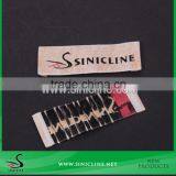 Sinicline Custom Made Woven Branding Label With Both Ends Folded thumbnail-2