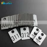 Plastic ABS Club Cloakroom Ticket