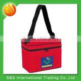 420D Nylon Casual Insulated Disposable Cooler Bag With Front Pocket thumbnail-3