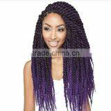 Premium 24" Havana Mambo Twist Crochet Pretwist Hair Havana Twist Crochet Braids Afro Extension Havana Mambo Twist Beauty Hair thumbnail-1