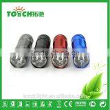 9 Led Mini Flash Torch High Quality New Design Pocket Torch Flash Light Lamp Camping for 3*AAA Battery thumbnail-6