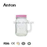 450ml China Made Glass Mason Jar Wholesale Hot Sale Storage Bottles Hot Sale Relief Mason Jar thumbnail-2