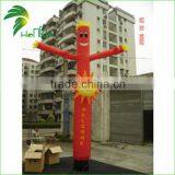 Top Selling Advertising Design Inflatable Sun Decorate Sky Wave Man