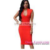 White Bandeau Color-block Women Two Pieces Skirt and Crop Top Set thumbnail-5