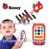 sozzy brand lovely new born baby musical toys, gittar, moblie and piano