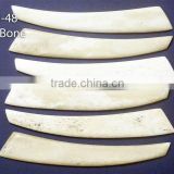 Camel Bone Straight Razor Scales for Restoring Vintage Blades