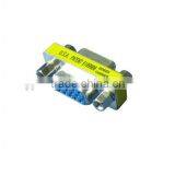 2014 the Popular Electric Product VGA 15pin Female to Female Mini Gender Changer Adapter thumbnail-1