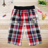 (D3735) BRBW Boys Plaid Summer Shorts With Adjustable Waistband Wholesale Woven Cargo Shorts thumbnail-1