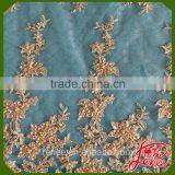 WOMAN PARTY DRESS CHOICE SEQUINED BEADS MESH EMBROIDERY FABRIC thumbnail-3