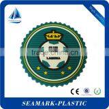 2016 Hot Customized Recycled Silicone Rubber 3d Hotel Coaster