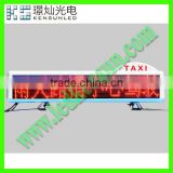 high definition car/taxi top led sign P10 1R led screen