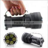 Lumifre 3100 New Arrival 5*XML T6 Led Bulb 2500LM 18650 High Power Aluminum Rechargeable LED Flashlight thumbnail-4