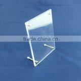 Acrylic Picture Frame With Metal Feet thumbnail-1