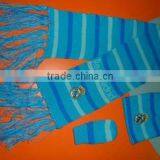 Real Madrid Knitted Set ---- Hat Gloves Scarf Set thumbnail-1