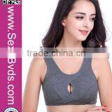 2015 Yoga Fitness Wear Beautiful Nude Women' Sports Bra thumbnail-5