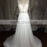 (MY20151223B) MARRY YOU China Custom Made Chiffon Lace Wedding Dress 2016 thumbnail-1