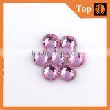 Wholesale Rose Color Non Hotfix Flatback Crystal Rhinestone for Decoration thumbnail-4