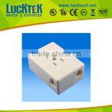 RJ11 / RJ12 Telephone Conversion Jack Box ,6P4C Single Modular Box thumbnail-1