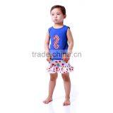Kids T-shirt Wholesale Boutique Kaiya Custom Organic Cotton Tank Top Print thumbnail-2