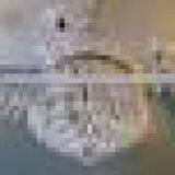 530-6 Empire Style Waterford Crystal Chandelier thumbnail-3