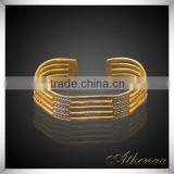 New Trendy Special Design High Quality Thick Gold Bangle thumbnail-1