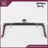 9*3.5 Inch Gunmetal Purse Frame With Diamond Lock thumbnail-1