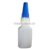 pvc plastic water bottles quality plastic beak plastic water bottles with blue cap vial industrial plastic water bottles