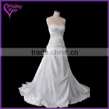 Cheap Prices!! OEM Factory Custom Design off-shoulder lace appliqued bridal dress