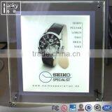 LED Light Box Acrylic Display Stand,Advertising Slim Light Box
