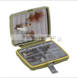 New type Plastic waterproof fly fishing box