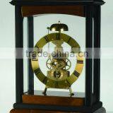 Pearl Quartz Skeleton Desk Clock PC034-5000-2
