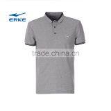 ERKE Simple Style Mens Summer Leisure Mirco Collar Short Sleeve t Shirt Office Cheap Wholesale Polo thumbnail-5