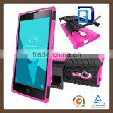 Factory Price Heavy Duty Armor Kickstand TPU+PC 2 in 1 Case For Alcatel Flash 2 Armor Durable Case Fast Delivery thumbnail-4