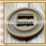 16L Gold Stamping 2 Hole Resin Adjuster Button