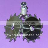 Fswnd Wear-resisting Trimming-machine Commonly Used TCT Saw Blade/Scorubf saw blade two piece adjustable by intermediate ring