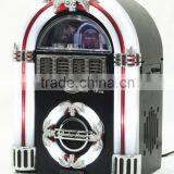Bluetooth Jukebox MP3 Speaker Player LED Lighting, AM/FM Radio, USB/SD Readers With Aux Input for Gifts thumbnail-1