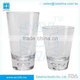High Quality Acrylic Stemless Juice Water Glass thumbnail-4