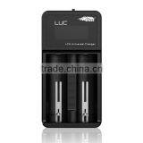 Wholesale Price Efest 2 Bay 18650 Battery Charger V2 LCD Universal Lithium Charger for Charging Batteries thumbnail-2