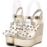 Ladies Shoes Guangzhou Women Wedges Shoes 2015 Fashion Snadals Summer PY2900 thumbnail-6