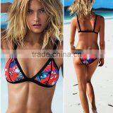New and Hot Swimsuit Chinese Wind Sexy Ladies Bikini Victoria in Europe and the Low Waist Swimsuit
