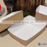 High Quality Recycled Paper New Take Away Children's Food Trays thumbnail-2