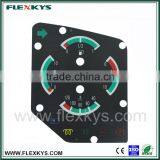 Custom Prototype Instrument Panel Graphic Overlay With Matt Surface