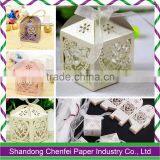 2016 Wedding Favors White Laser Cut Candy Box for Sale thumbnail-5