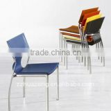 Superimposed outdoor chair with PU leather