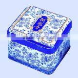 Classical Style Tea Box With High Quality,metal Tea Box With CMYK Color,Metal Tin for Tea